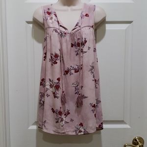 Knox Rose Women's Medium Sleeveless Boho Top